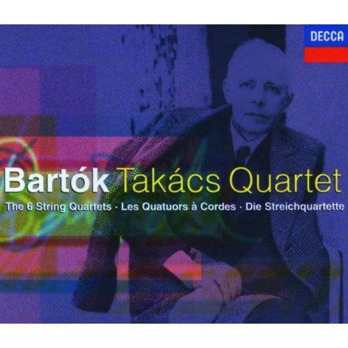 Béla Bartók - Takács Quartet : The 6 String Quartets = Les Quatuors A Cordes = Die Streichquartette (2xCD, Album)