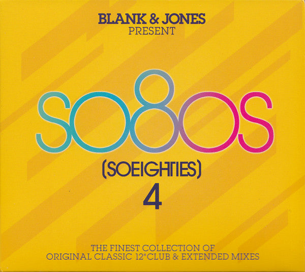 Blank &amp; Jones : So80s (Soeighties) 4 (CD, Mixed + 2xCD, Comp)