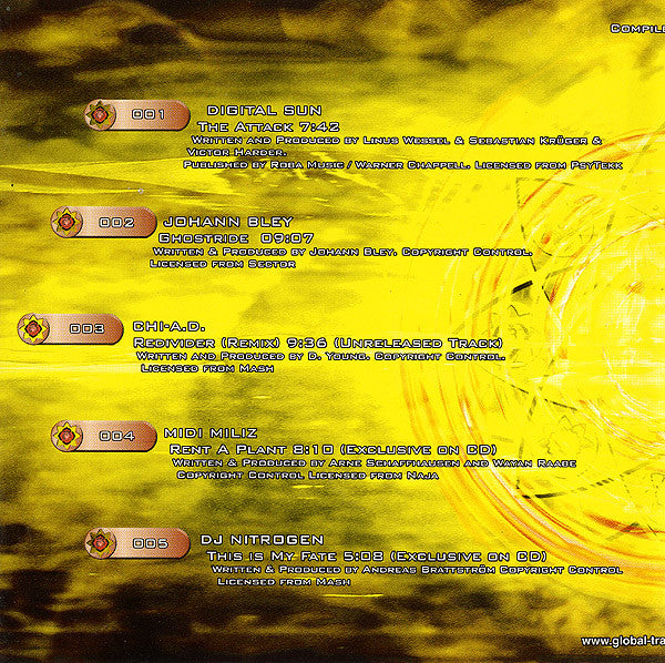 Various : Chakra Yellow - A Psychedelic Trance Compilation Vol.4 (CD, Comp)