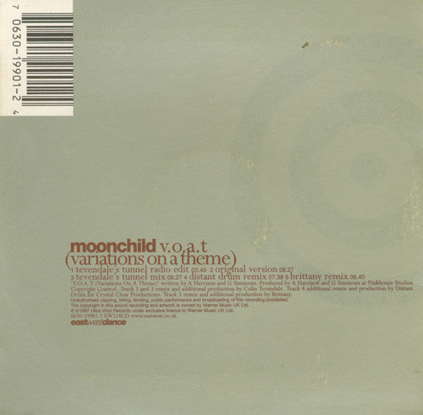 Moonchild (3) : V.O.A.T (Variations On A Theme) (CD, Single, Car)