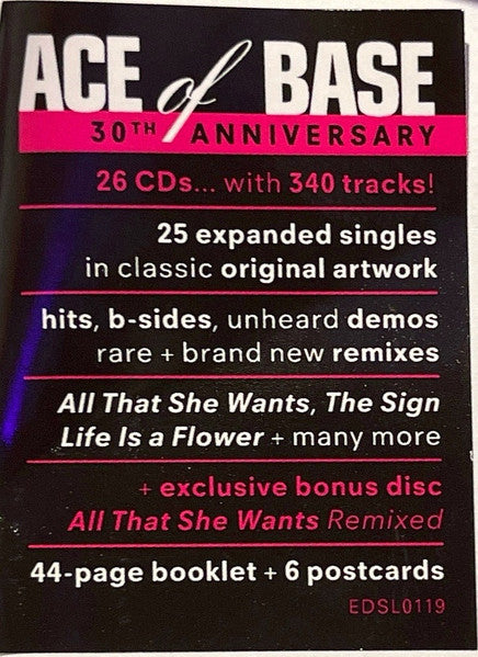 Ace Of Base : Beautiful Life - The Singles (Box, Comp + 26xCD, Maxi, RE, RM)