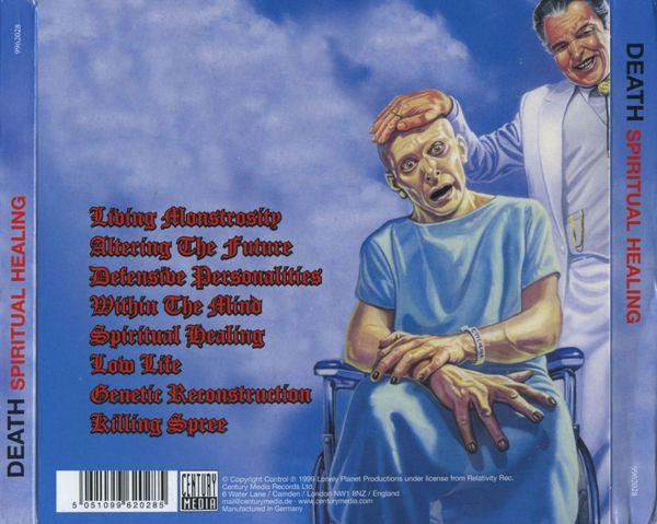 Death (2) : Spiritual Healing (CD, Album, Ltd, RE, RM, Dig)