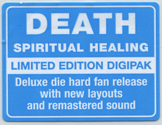 Death (2) : Spiritual Healing (CD, Album, Ltd, RE, RM, Dig)