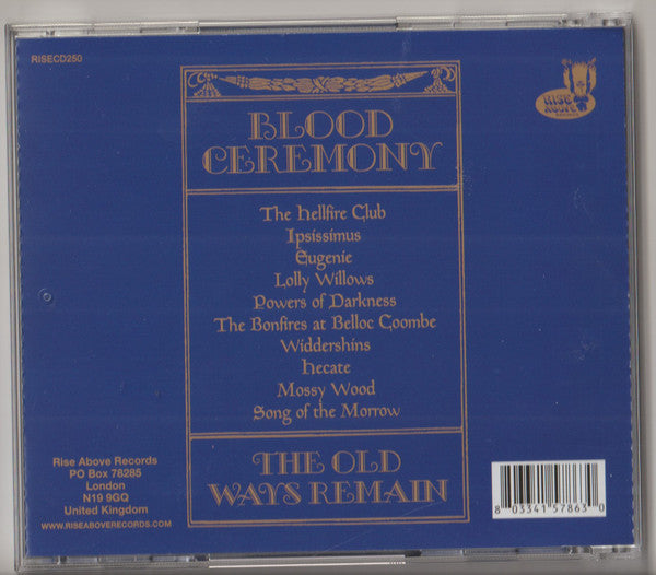 Blood Ceremony : The Old Ways Remain (CD, Album)