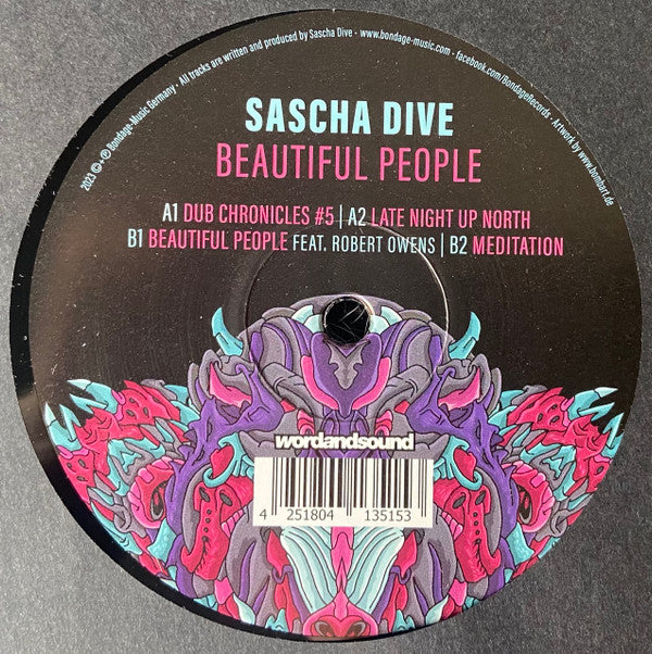 Sascha Dive : Beautiful People (12", 180)