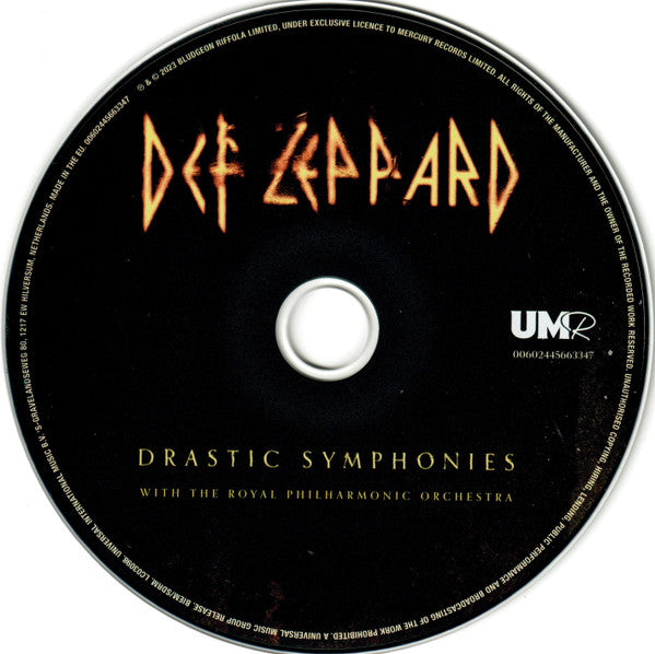 Def Leppard With The Royal Philharmonic Orchestra* : Drastic Symphonies (CD, Album + Blu-ray, Album, Multichannel)