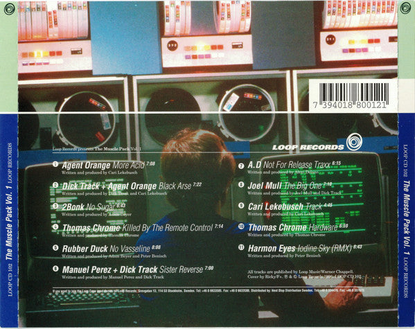 Various : The Muscle Pack  - The Experimental Powerhouse Compilation (CD, Comp)