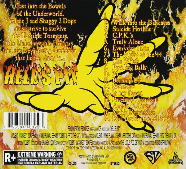 Insane Clown Posse : The Wraith: Hell's Pit (CD, Album + DVD-V)