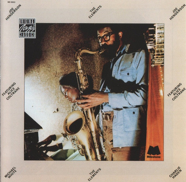 Joe Henderson Featuring Alice Coltrane : The Elements (CD, Album, RE, RM)