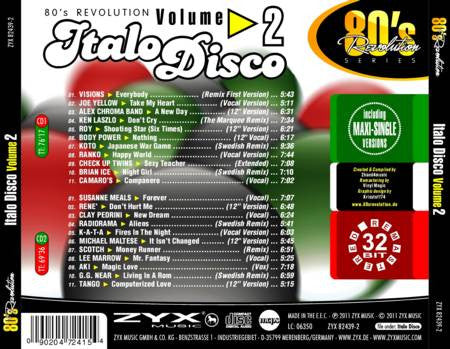 Various : 80&#39;s Revolution - Italo Disco Volume 2 (2xCD, Comp, RM)