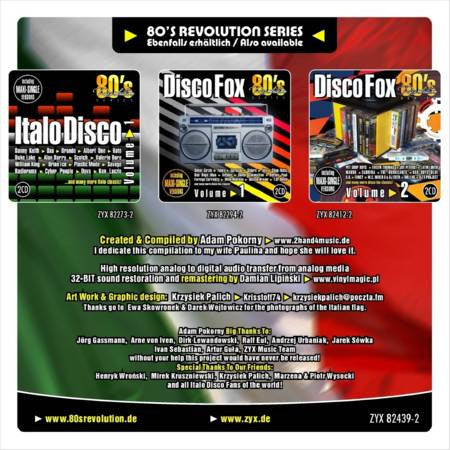 Various : 80&#39;s Revolution - Italo Disco Volume 2 (2xCD, Comp, RM)