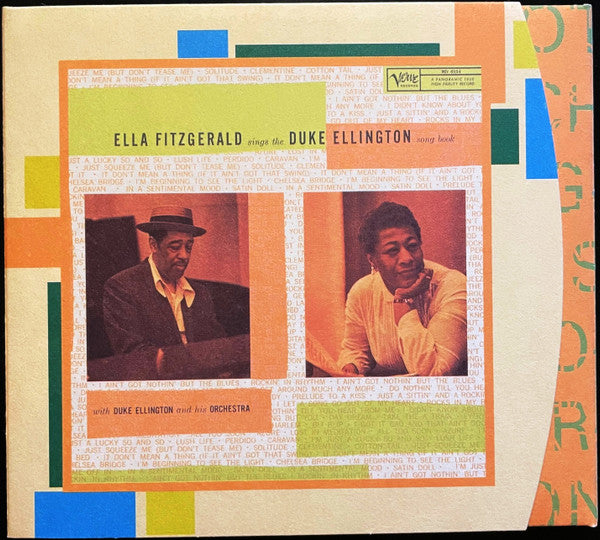 Ella Fitzgerald : Ella Fitzgerald Sings The Duke Ellington Song Book (3xCD, Album, RE, RM, Dig)