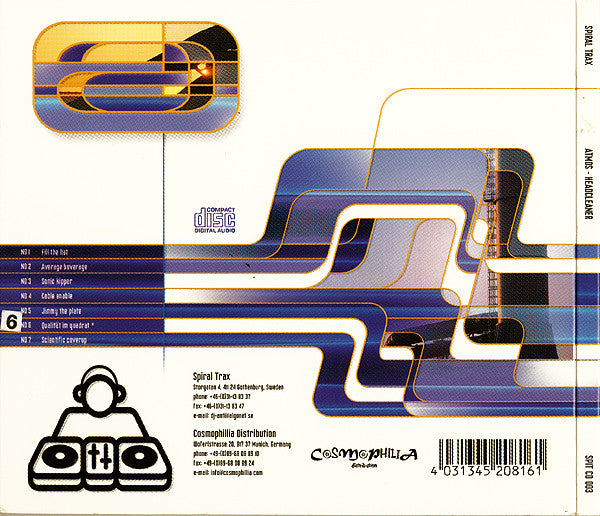 Atmos : Headcleaner (CD, Album)