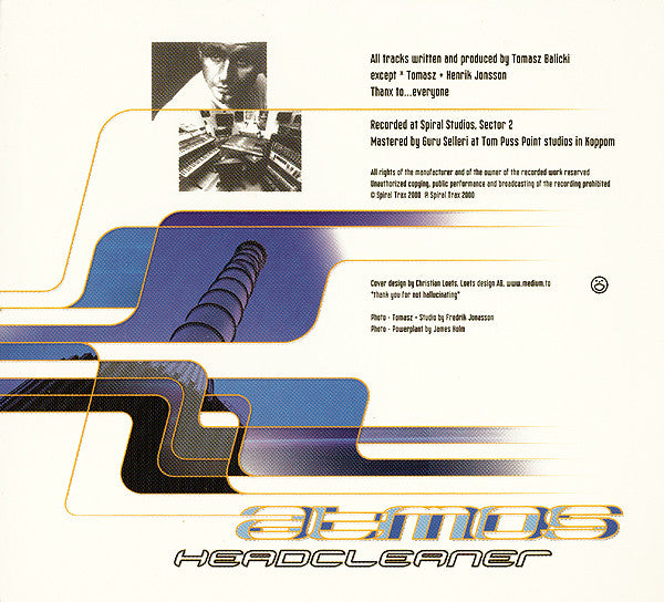 Atmos : Headcleaner (CD, Album)