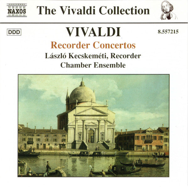 Vivaldi*, László Kecskeméti*, Chamber Ensemble (4) : Recorder Concertos (CD, Album)