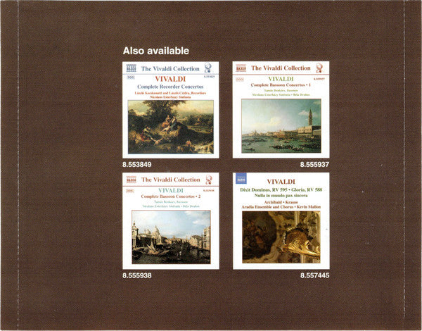 Vivaldi*, László Kecskeméti*, Chamber Ensemble (4) : Recorder Concertos (CD, Album)