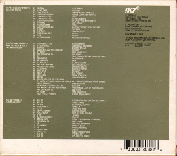Various : The Best Of Electro Boogie (CD, Mixed, RE + CD, Mixed, RP + CD, Mixed, RP + Bo)