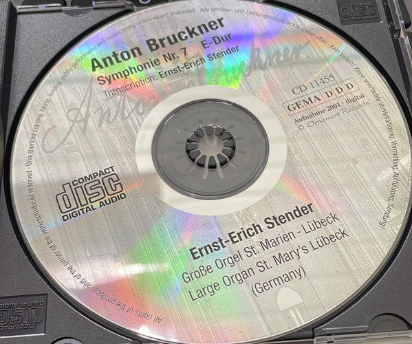 Ernst Erich Stender, Anton Bruckner : Anton Bruckner Symphony Nr. 7 E-Dur (CD, Album)