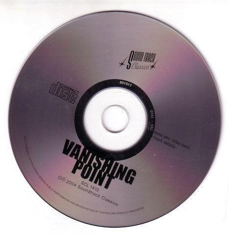 Various : Vanishing Point - Original Motion Picture Soundtrack (CD, Album, RE)