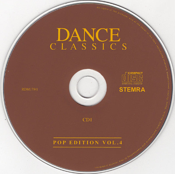 Various : Dance Classics - Pop Edition Vol. 4 (2xCD, Comp)