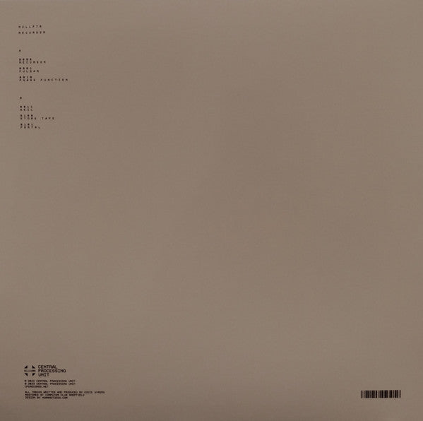 Nullptr : Recursor (12")