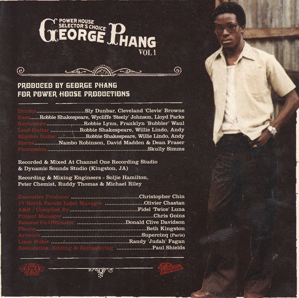George Phang : Power House Selector's Choice Vol. 1 (4xCD, Comp + Box)