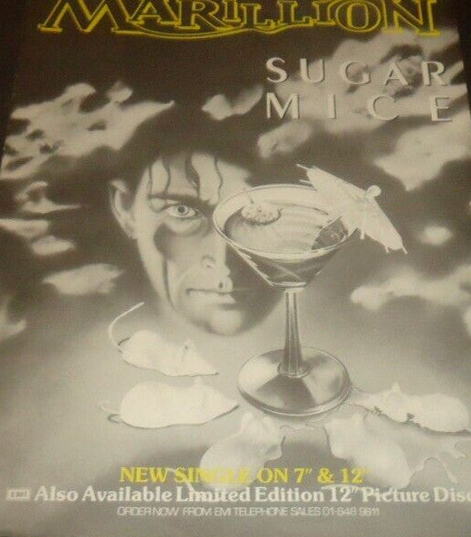 Marillion : Sugar Mice (12", Single, Ltd, Pic)