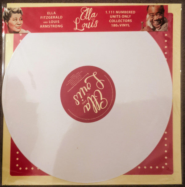 Ella Fitzgerald And Louis Armstrong : Ella And Louis (LP, Album, Ltd, Num, Whi)