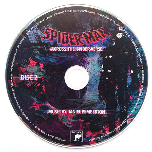 Daniel Pemberton : Spider-Man: Across The Spider-Verse (Original Score) (2xCD)