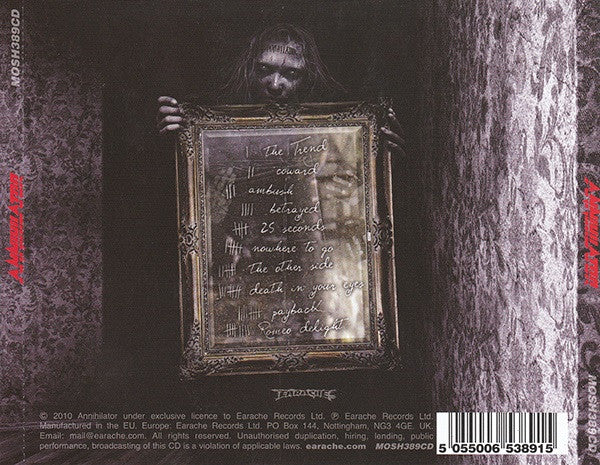 Annihilator (2) : Annihilator (CD, Album)