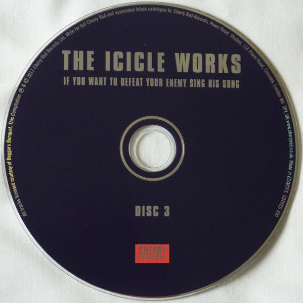 The Icicle Works : If You Want To Defeat Your Enemy Sing His Song (CD, Album, RE, RM + 3xCD, Comp, RM + CD + Comp)