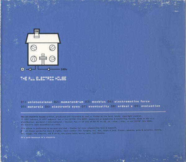 Voice Stealer : The All Electric House (CD, Album)