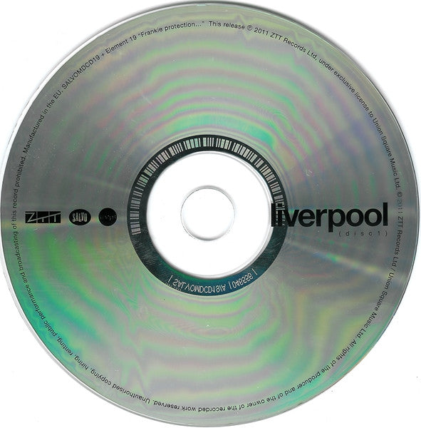 Frankie Goes To Hollywood : Liverpool (CD, Album, RE + CD, Comp + Dlx, RM, Dig)