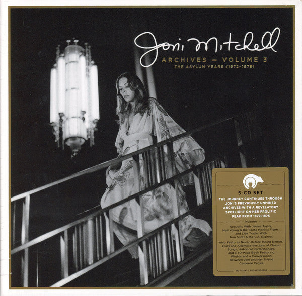 Joni Mitchell : Archives – Volume 3: The Asylum Years (1972-1975) (Box + 5xCD)
