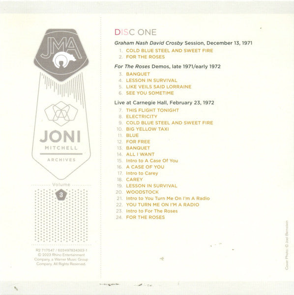 Joni Mitchell : Archives – Volume 3: The Asylum Years (1972-1975) (Box + 5xCD)