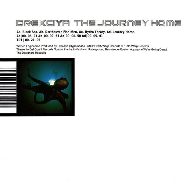 Drexciya : The Journey Home (CD, EP)