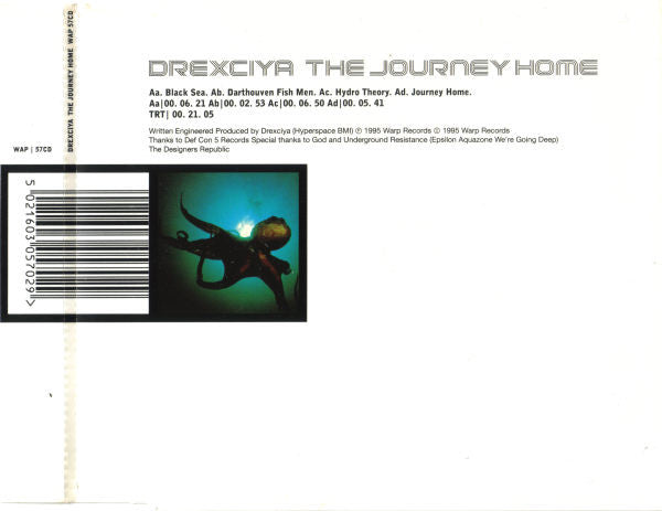 Drexciya : The Journey Home (CD, EP)