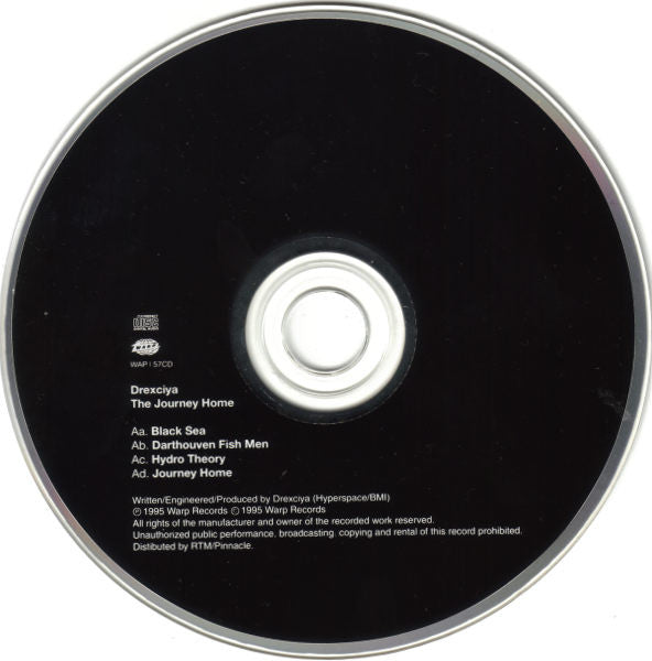 Drexciya : The Journey Home (CD, EP)