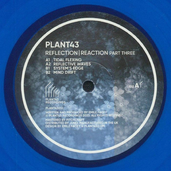 Plant43 : Reflection/Reaction Part Three (12", Blu)