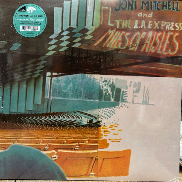 Joni Mitchell And The L.A. Express : Miles Of Aisles (2xLP, Album, RE, RM, Blu)