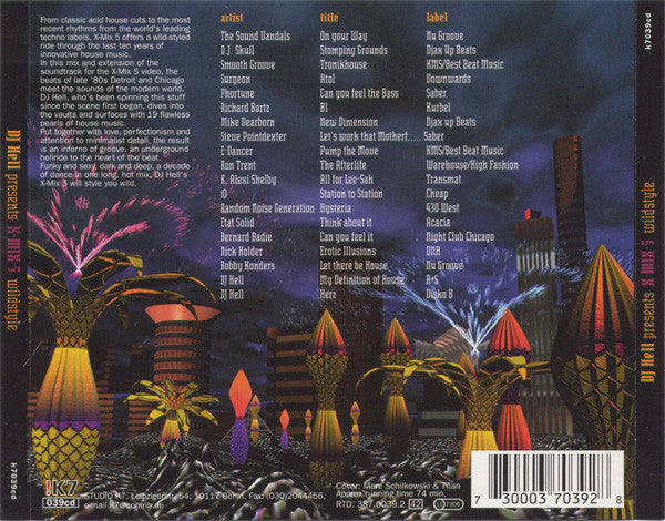 Hell : X-Mix-5 (Wildstyle) (CD, Comp, Mixed)