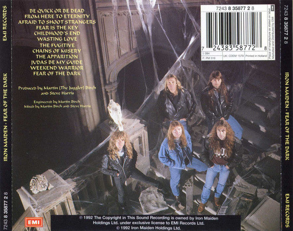 Iron Maiden : Fear Of The Dark (CD, Album, RE + CD, Comp + Ltd)