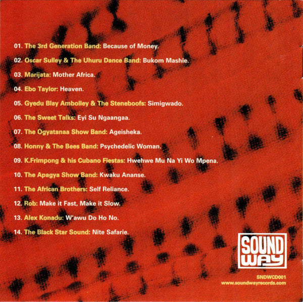 Various : Ghana Soundz (Afro-Beat, Funk And Fusion In 70's Ghana) (CD, Comp, RM)