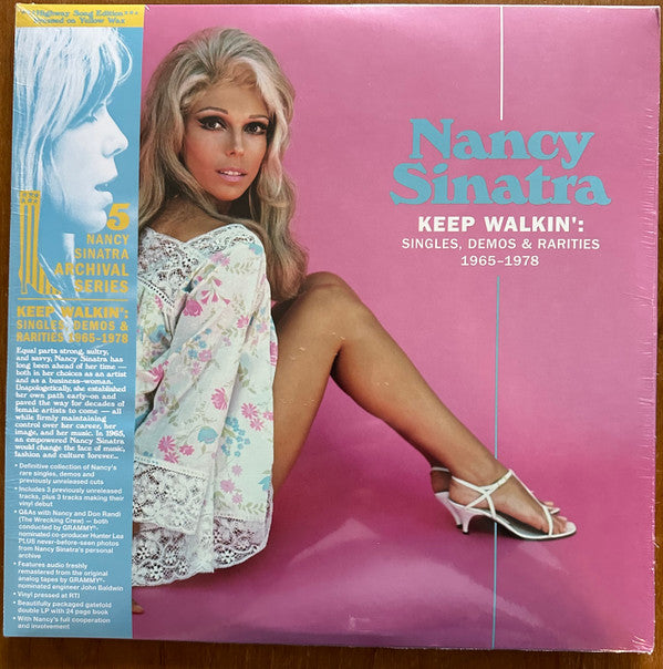 Nancy Sinatra : Keep Walkin': Singles, Demos &amp; Rarities 1965-1978 (2xLP, Album, Comp, Ltd, Yel)