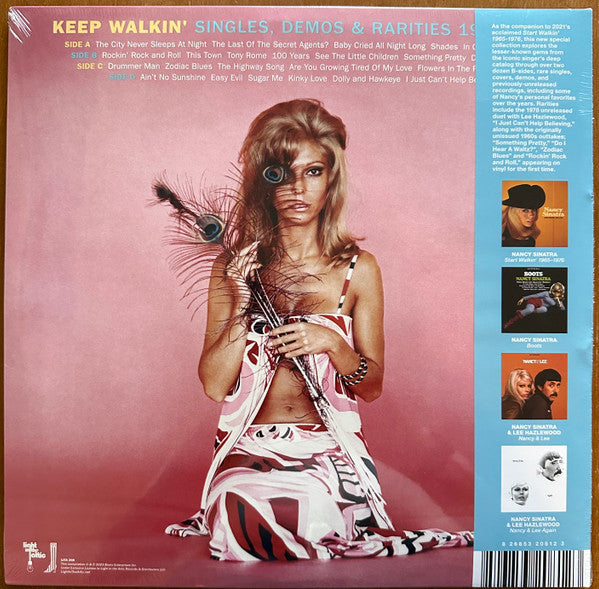 Nancy Sinatra : Keep Walkin': Singles, Demos &amp; Rarities 1965-1978 (2xLP, Album, Comp, Ltd, Yel)