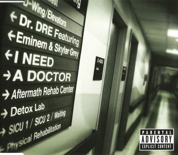 Dr. Dre Featuring Eminem &amp; Skylar Grey : I Need A Doctor (CD, Single)