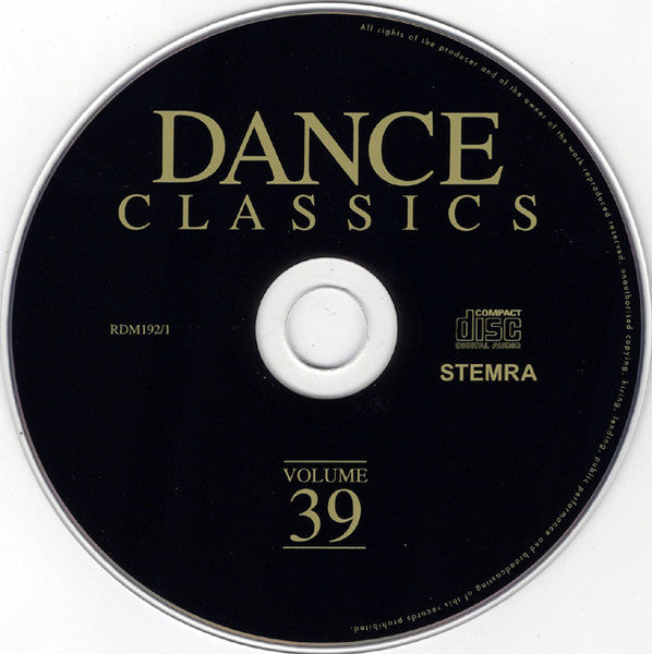 Various : Dance Classics Volume 39 &amp; 40 (2xCD, Comp)