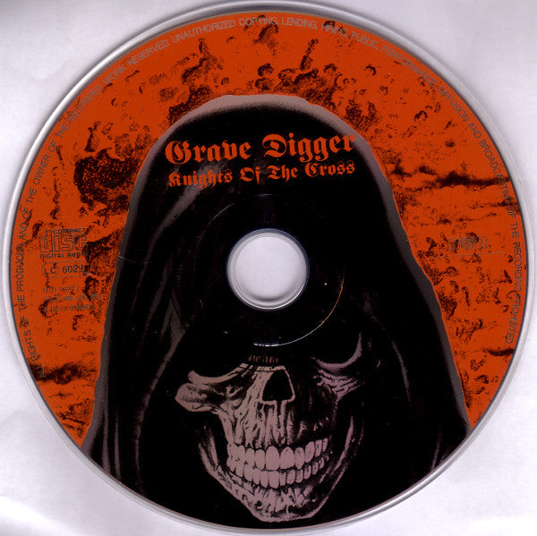 Grave Digger (2) : Knights Of The Cross (CD, Album)
