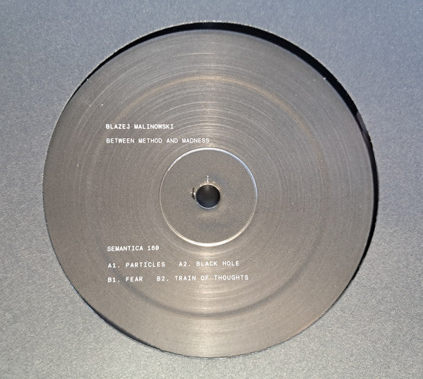 Blazej Malinowski : Between Method And Madness (2xLP, Album)