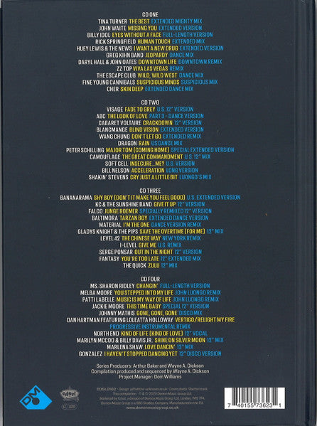 Arthur Baker / John Luongo : Dance Masters: John Luongo (The Classic Dance Remixes) (4xCD, Comp, Ltd, RM, Sig)